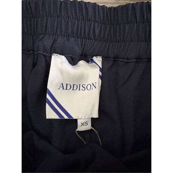 NWT Addison Bay Active Crepe Twiggy Pant In Navy Size XS MSRP $168 - Picture 8 of 8